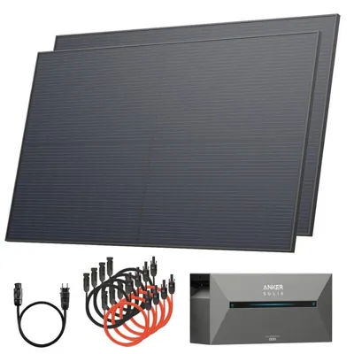 Solarway Balkonkraftwerk 920 Wp All in One mit Anker 2 Pro