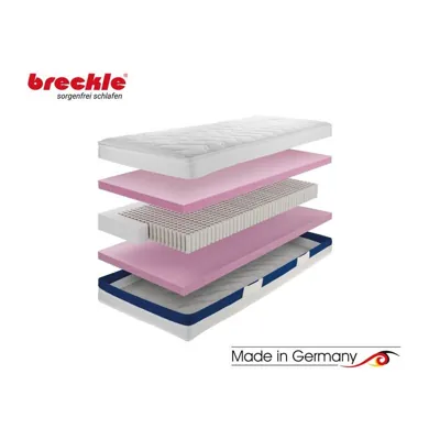 Breckle 1000 Pur 7 Zonen Taschenfederkernmatratze