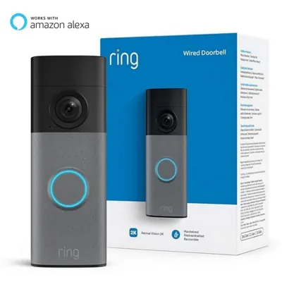Ring Wired Video Doorbell 2K